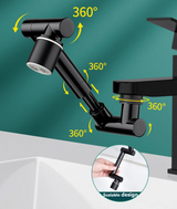 FlexiFlow 360° Draaibare & Uittrekbare Kraankop