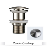 LuxDrain Pop-Up Afvoerplug – Stijlvolle Wastafel Stopper in Zwart, Goud en Rosé