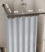 EasyTimes 2025 Opvouwbare Douchegordijn Set