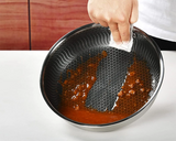 ChefMaster – RVS Non-Stick Honingraat Koekenpan met Glazen Deksel