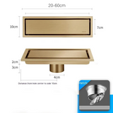 LuxDrain Verborgen Vloerafvoer