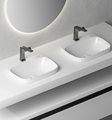 AurumFlow Luxe Roze Gouden Wastafelkraan