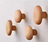 NordicPebble Massief Houten Wandhaak