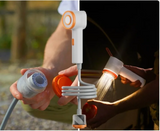 GlowShower 2025 – Draagbare Campingdouche met LED & Oplaadbare Batterij | Voor Outdoor, Auto, Tuin & Meer