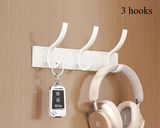 Luxe BlackHook Aluminium Wandkapstok