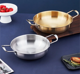 GastroPan – Roestvrijstalen Saus- & Paellapan met Handgreep