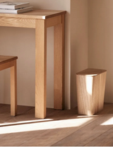 EcoPress Houten Afvalbak met Deksel