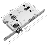 Walnoir Retro Houten Deurslot