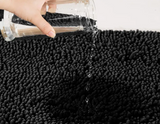 PlushPad Luxe Chenille Badmat – Antislip & Superzacht – Voor Ultiem Comfort in de Badkamer