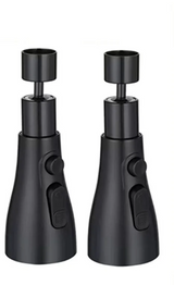 HydroFlex360 – Multifunctioneel 360°/720° Draaibaar Keukenkraan Opzetstuk met 3 Waterstanden