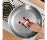 TitanPro – Pure Titanium Koekenpan met Hamerpatroon