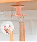 SpinHook360 – Draaibare Zelfklevende Haak Organizer voor Keuken & Badkamer