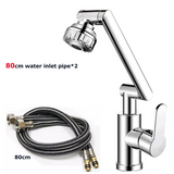 AquaFlex 360° Universele Wastafelkraan