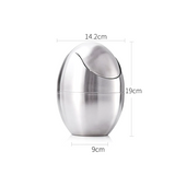 LuxBin Mini Prullenbak van Roestvrijstaal