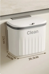 FlexiBin Wand & Hangende Keukenprullenbak – 8.5L / 12L Met Deksel