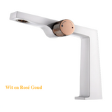 AurumFlow Luxe Roze Gouden Wastafelkraan