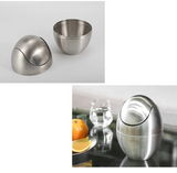 LuxBin Mini Prullenbak van Roestvrijstaal