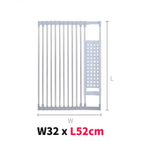 FoldRack Opvouwbaar Afdruiprek van Roestvrij Staal