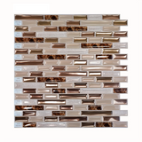 Golden Mosaic Luxe – Zelfklevende Wandtegels