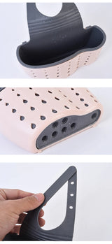 FlexiSink – Verstelbare Hangende Gootsteen Organizer | Spons- en Zeeprekje voor Keuken & Badkamer