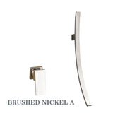 Wandgemonteerde Wastafelkraan – Donkere Afwerking | 2-Gats | Warm & Koud Water | Metaal