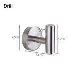 Badhardware Set | Geborsteld Roestvrij Staal | Zelfvoorzienende Installatie