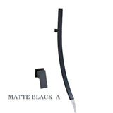 Wandgemonteerde Wastafelkraan – Donkere Afwerking | 2-Gats | Warm & Koud Water | Metaal