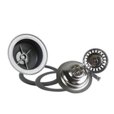 Talea RVS Gootsteenafvoer met Zeef – 114mm/110mm Pop-up Afvoerset