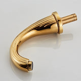 Gouden Wastafelkraan – 8 Inch Spreiding | Dubbele Handgreep | Klassiek Design | Deckmontage