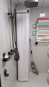 EasyTimes 2025 Opvouwbare Douchegordijn Set