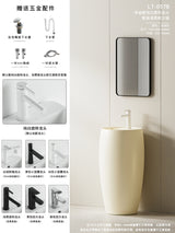 Keramisch Fineer Wastafelblad | Haplopore Kraanopening