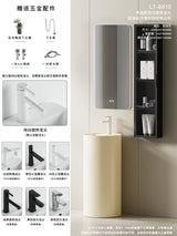 Keramisch Fineer Wastafelblad | Haplopore Kraanopening