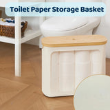 RollGuard Luxe Toiletpapier Mand met Deksel