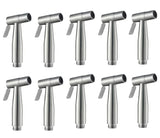 PureJet Handdouche voor Toilet – Roestvrijstalen Hand Bidet – Zelfreinigend, Wandmontage & Krachtige Waterstraal