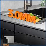 Luxe Zwarte Multifunctionele Keukenspoelbak – 304 RVS | 68 of 75 cm | Met Flying Rain Uittrekbare Kraan & Accessoires