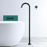 Vrijstaande Badmengkraan – Enkel Handvat | Warm & Koud Water | Vloermontage | Diverse Kleuren