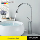 Moderne Wastafelkraan | Koper | Enkel Handvat – Geborstelde Afwerking