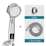 LED Douchekop met Digitale Temperatuurweergave | Hoge Druk & Waterbesparing