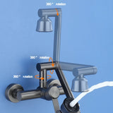 FlexSteel 4-Standen Wandkraan