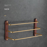 Wandgemonteerde Handdoekstang | 1 Staaf | Minimalistisch & Functioneel Design