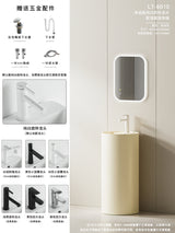 Keramisch Fineer Wastafelblad | Haplopore Kraanopening