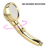 Draaibare handdouchekop met 3 sproeistanden