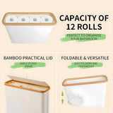 RollGuard Luxe Toiletpapier Mand met Deksel