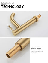 Klassieke Wastafelkraan | RVS | Enkel Handvat | Keramisch Ventiel