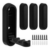 FoldMate 4-delige Set – Opklapbare Wandhaak van Zinklegering