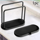 FlexiDry – Afneembare Doek- & Sponshouder voor Spoelbak en Badkamer