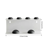 Multifunctioneel Haardrogerrek – Koolstofstaal | Voor Föhn, Stijltang & Krultang