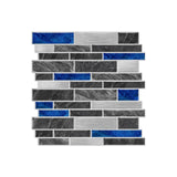 LuxeMarmer Zwart-Wit Marmerlook Wandstickers