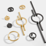 Cirkelvormig Meubelhandvat – Zinklegering | 64–256 mm Boorafstand | Nieuwe Chinese Stijl