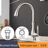 AquaFlex – Zilveren Uitschuifbare Keukenkraan met 360° Draaibare Uitloop